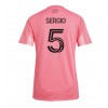 Inter Miami Sergio Busquets #5 Hemmatröja Kvinnor 2025-26 Korta ärmar